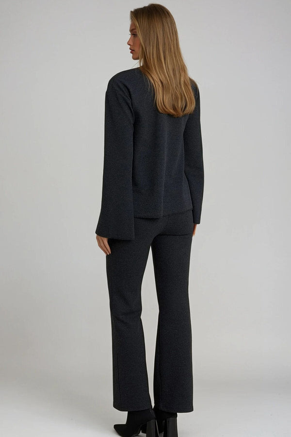 Elegant Blouse & Trousers Set