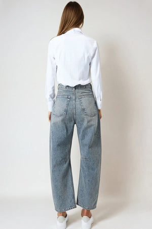 Chic Wide-Leg Five-Pocket Jeans